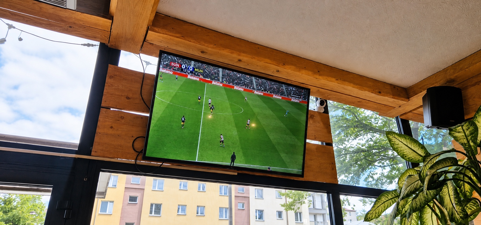 Strefa z telewizorem (transmisje sportowe)