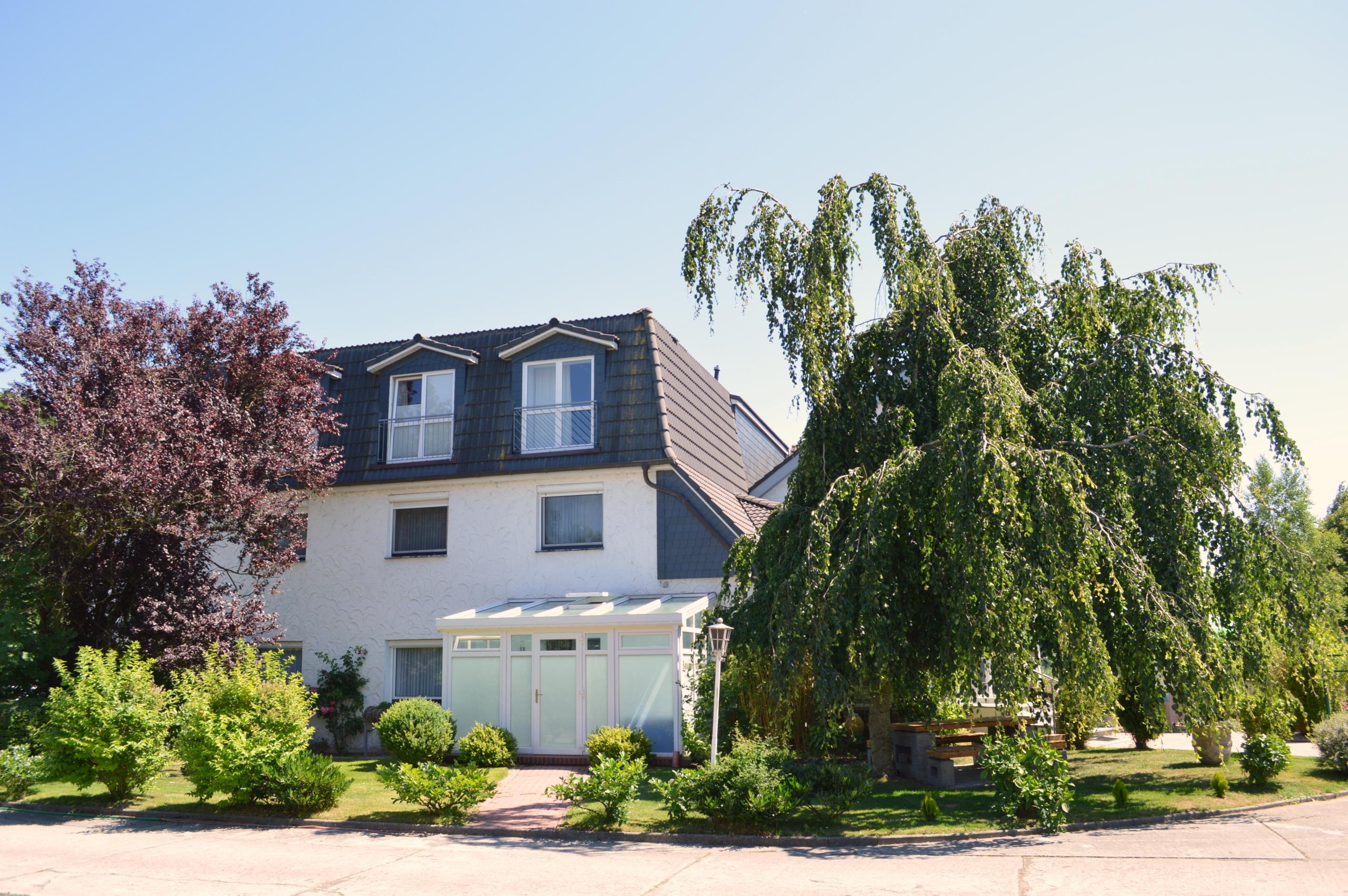 Haus mit Wintergarten