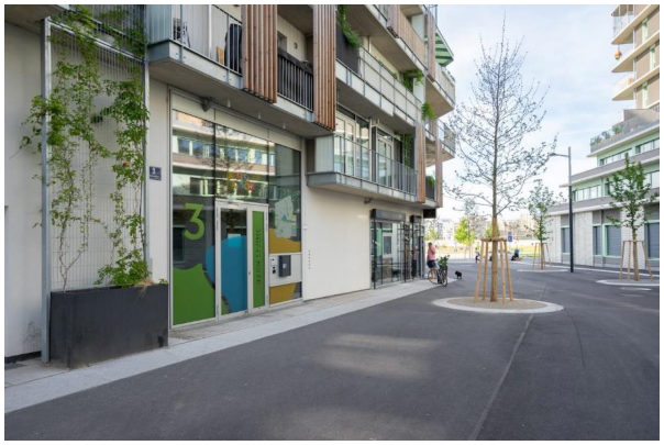 Stazione U2 Seestadt → GreenLiving